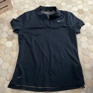 Nike women’s golf polo navy blue size M